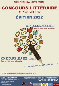 Affiche concours Littéraire 2022